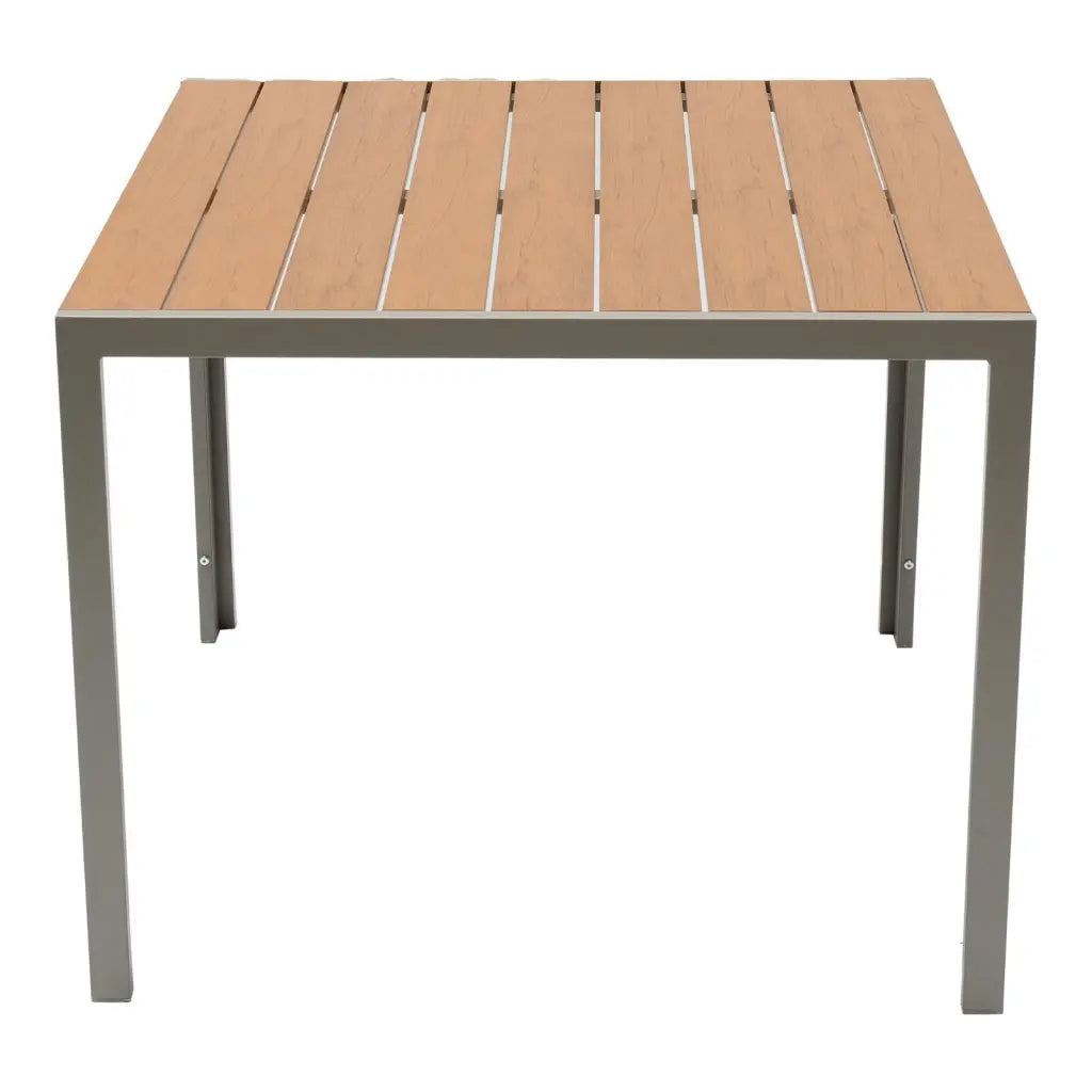 Patio Outdoor Dining/Patio Table (Aluminum & PVC)