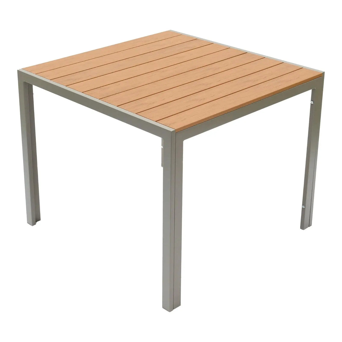 Patio Outdoor Dining/Patio Table (Aluminum & PVC)