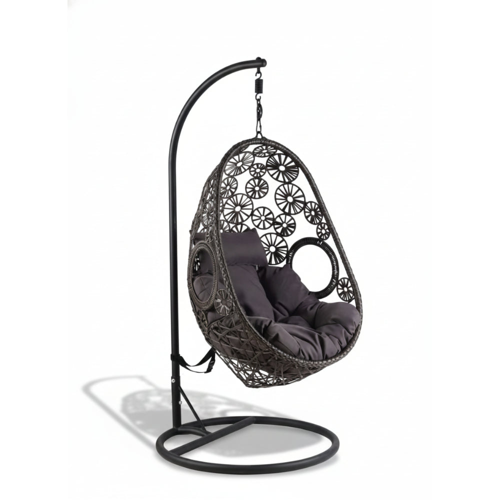 Patio Oval Hanging Egg Swing Chair