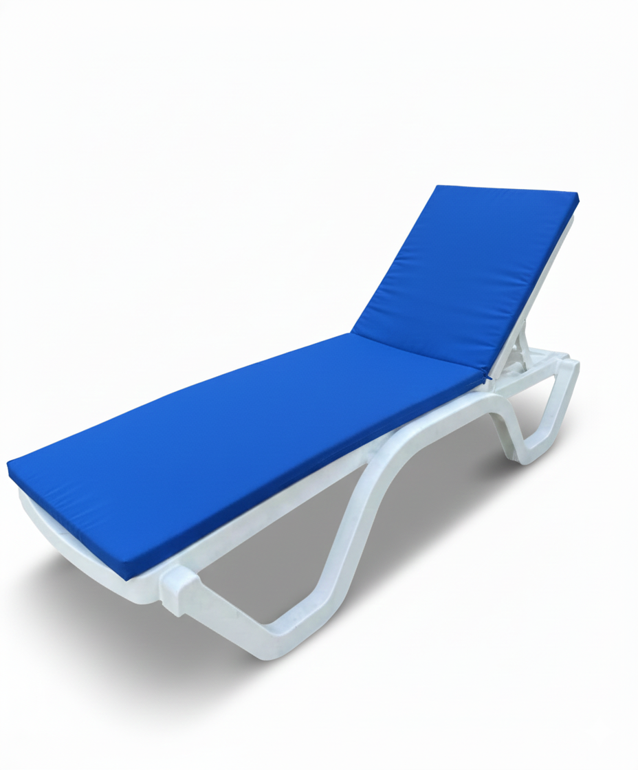 Patio Premium Outdoor Sunbed with Adjustable Backrest, Waterproof & UV-Resistant