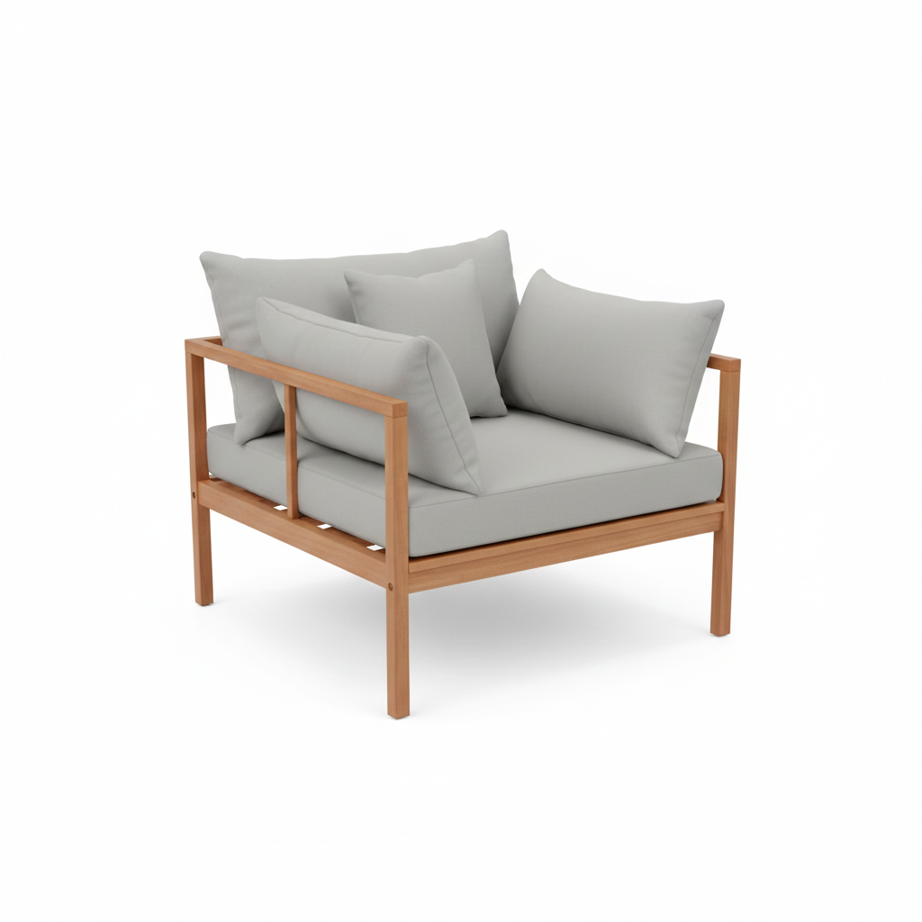Patio Premium 7-Seater Aluminum Outdoor Lounge Set with Cushions