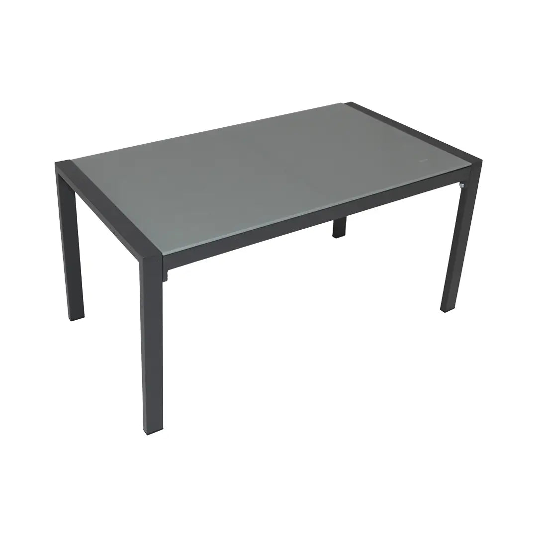 Patio Aluminum 4-Seater Outdoor Lounge Sofa Set