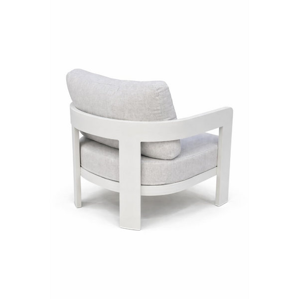 Capri Aluminium Sofa Set — 5-Seater Outdoor Furniture Set with Glass-Top Coffee Table