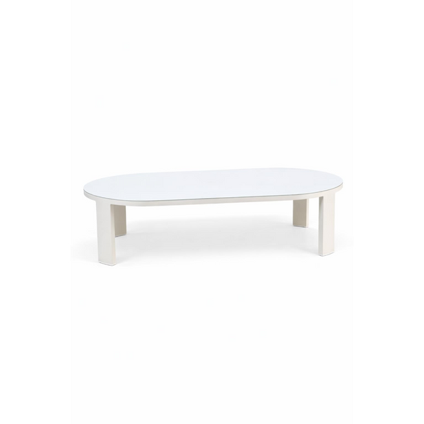 Capri Aluminium Sofa Set — 5-Seater Outdoor Furniture Set with Glass-Top Coffee Table