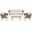 Marbella Rope 5-Seater Sofa Set — Resort Style Outdoor Set with Coffee Table