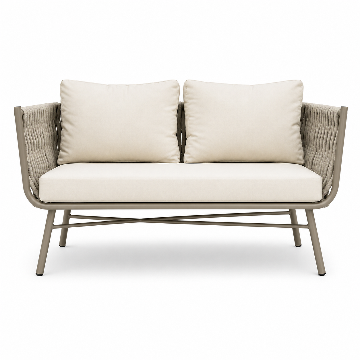 Marbella Rope 5-Seater Sofa Set — Resort Style Outdoor Set with Coffee Table Secondary image