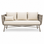 Marbella Rope Sofa — Aluminium Outdoor Sofa, 3-Seater