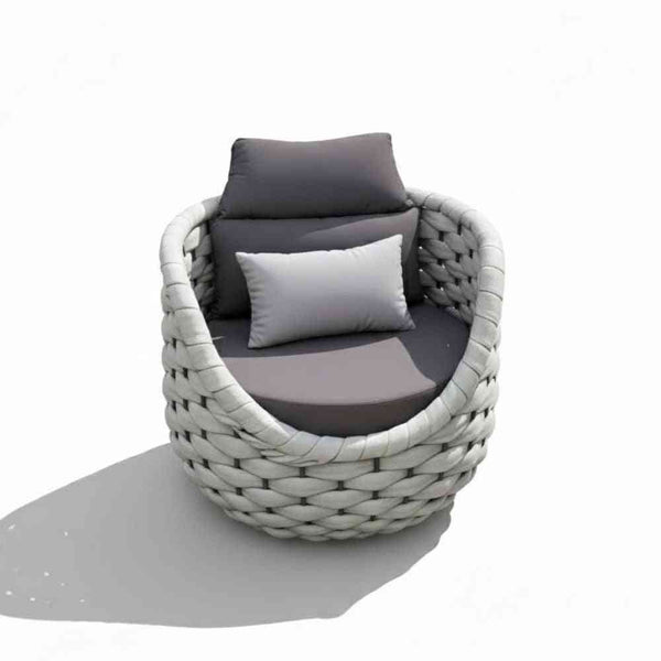 Palma Rope Armchair — Modular Outdoor Sofa, 1-Seater