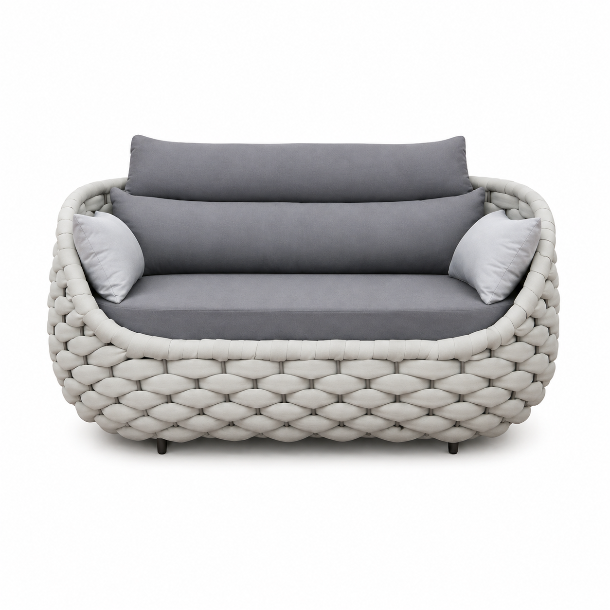 Palma Rope 7-Seater Sofa Set — Modular Outdoor Sofa Set with Coffee Table Secondary image