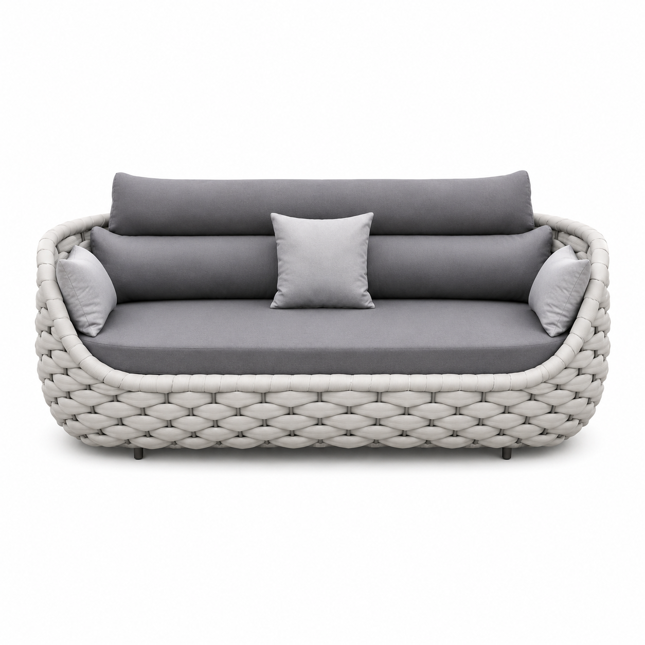 Palma Rope 5-Seater Sofa Set — Modular Outdoor Sofa Set with Coffee Table Secondary image