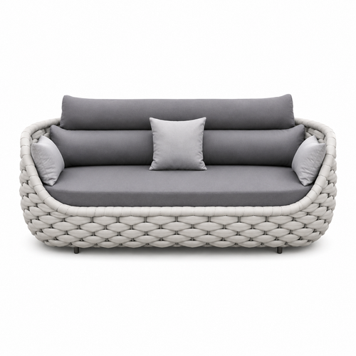 Palma Rope 5-Seater Sofa Set — Modular Outdoor Sofa Set with Coffee Table