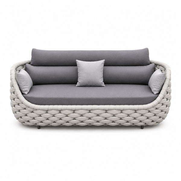 Palma Rope 5-Seater Sofa Set — Modular Outdoor Sofa Set with Coffee Table