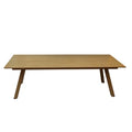 Patio Aluminum Dining Table for 8 People Modern & Durable Design