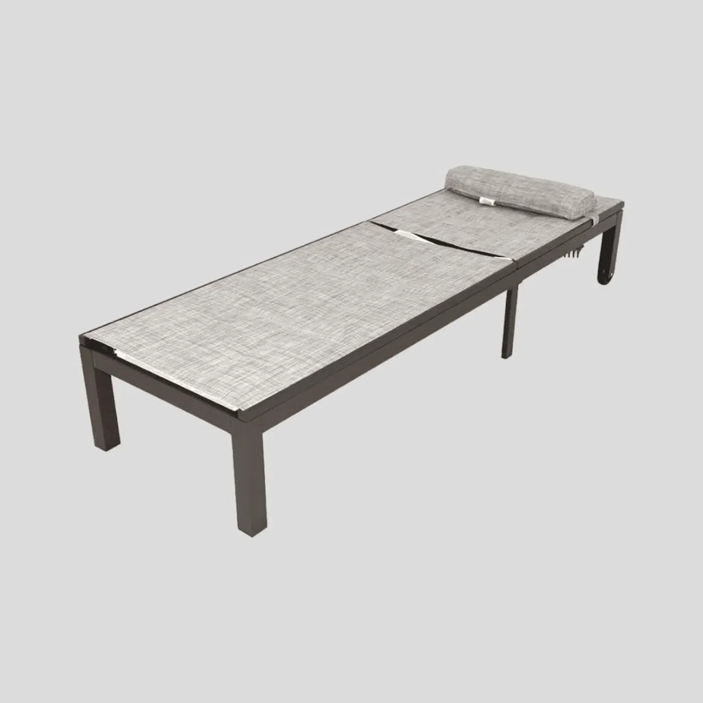 Patio Aluminum Adjustable Sunbed (1 pc only)